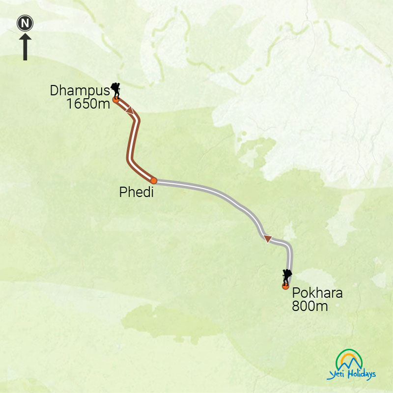 dhampus trek itinerary